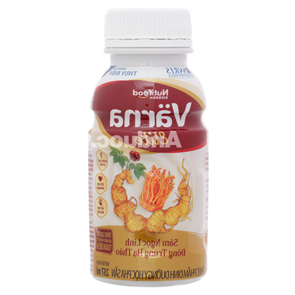 Sữa bột pha sẵn Nutifood Varna Elite bổ sung dinh dưỡng chai 237ml